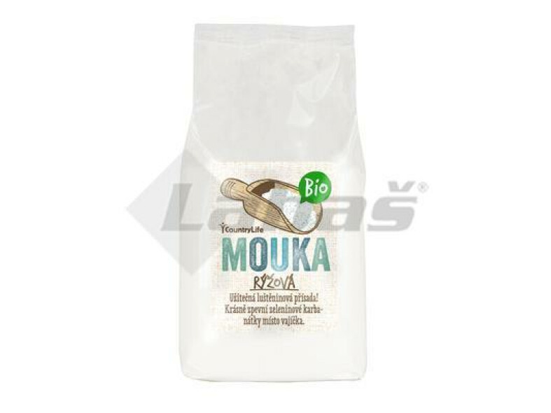 MÚKA BIO RÝŽOVÁ 400g COUNTRY LIFE BEZLEP 