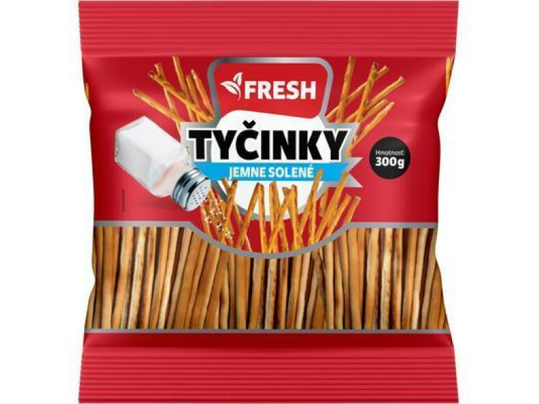 TYČINKY JEMNE SLANÉ 300g FRESH
