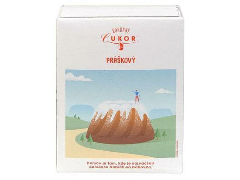 CUKOR PRÁŠKOVÝ 500g KORUNNÝ