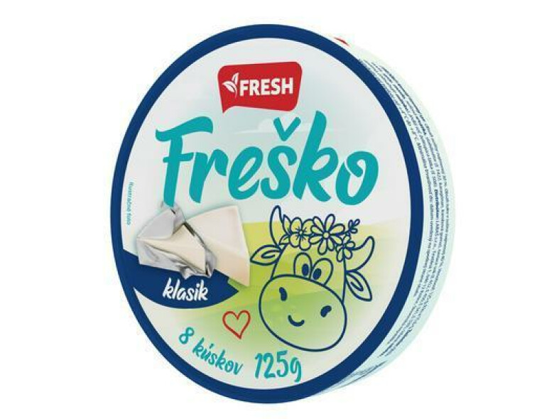 SYR FREŠKO 125g FRESH TROJ.