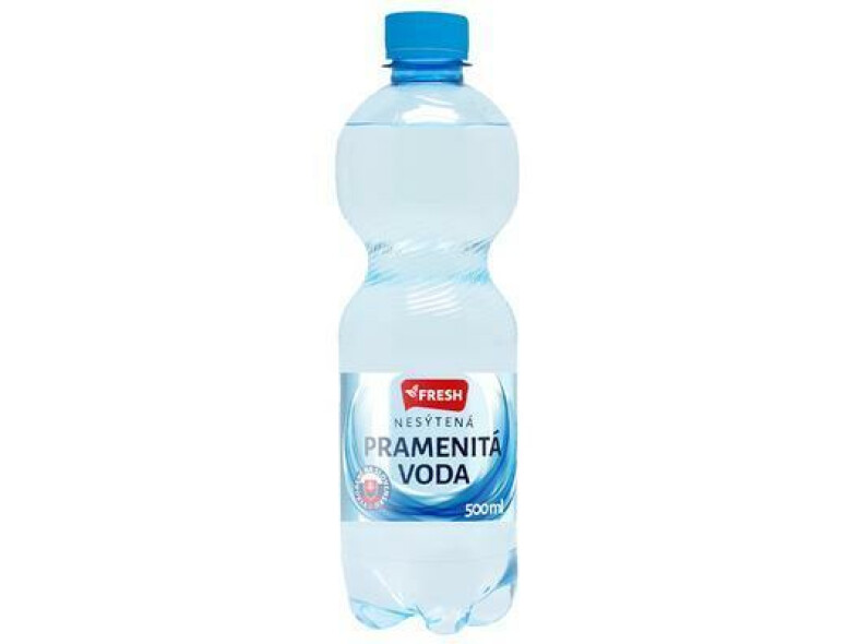 VODA PRAMENITÁ NESÝTENÁ 0.5l PET FRESH VRATNÝ OBAL