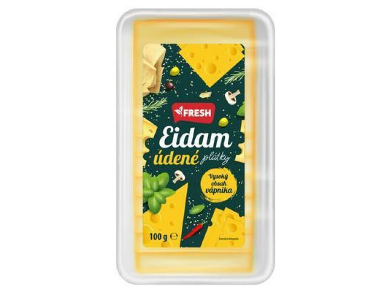 SYR PLÁTKY ÚDENÉ EIDAM 45% 100g FRESH