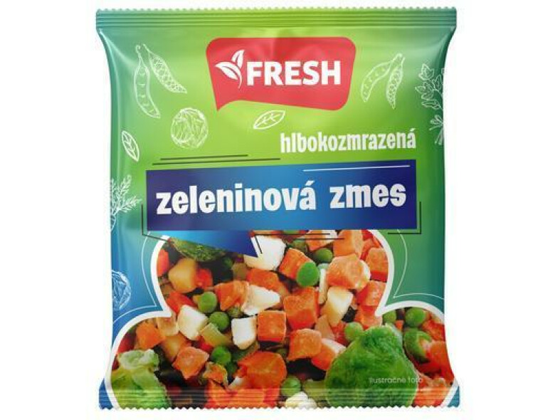 MRAZENÁ ZMES ZELENINOVÁ 300g FRESH