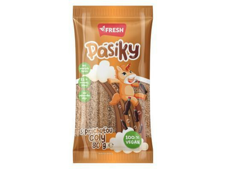PÁSIKY KYSLÉ S PRÍCHUŤOU COLY 80g FRESH