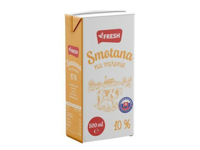 SMOTANA NA VARENIE TRV. 10% 500ml FRESH