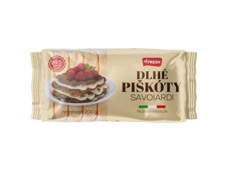 PIŠKÓTY DLHÉ SAVOIARDI 200g FRESH