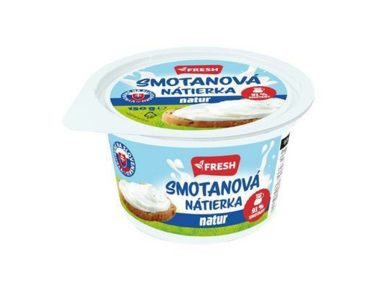 NÁTIERKA SMOTANOVÁ 150g FRESH 