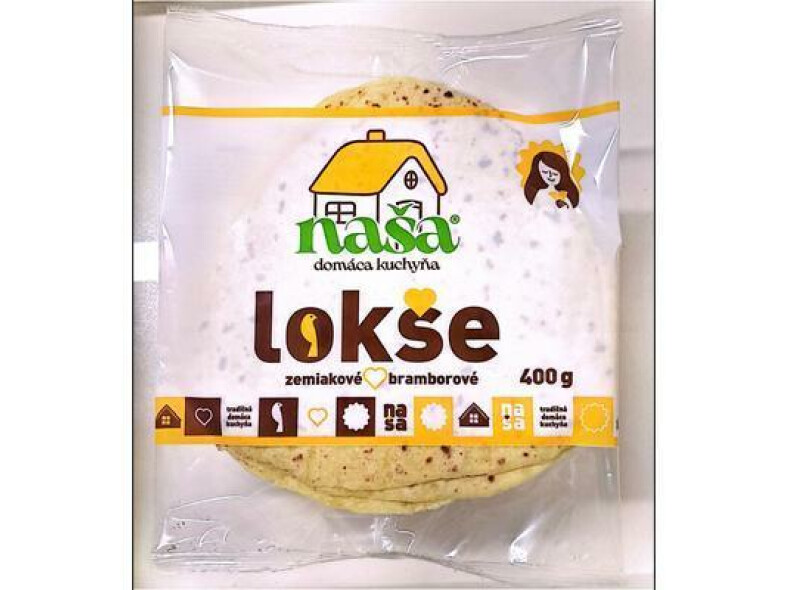 LOKŠE ZEMIAKOVÉ 400g zár. 14 dní