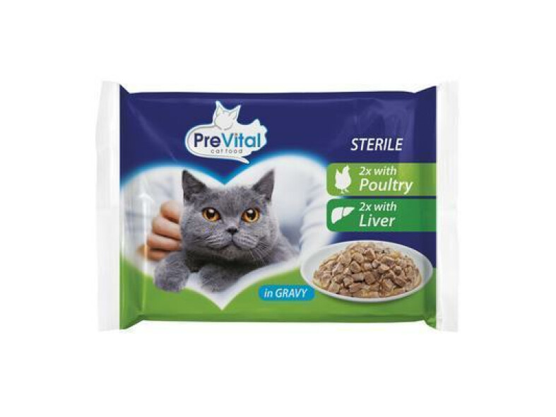 KAPSIČKA MAČKA HYDINA-PEČEŇ STERIL 4x100g PREVITAL