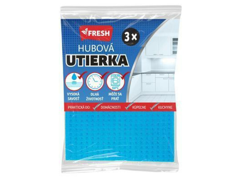 UTIERKA HUBKOVÁ SAVÁ 3ks FRESH