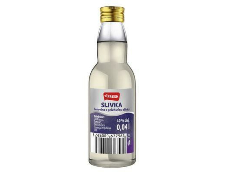 SLIVKA 40% 0.04l FRESH