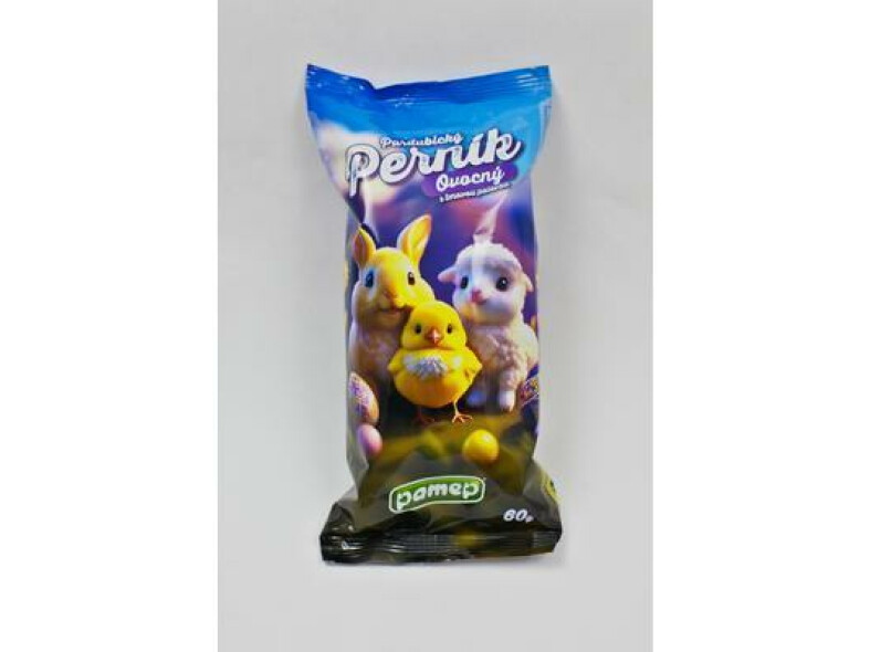 PERNÍK OVOCNÝ VEĽKONOČNÝ ZVIERATKÁ 60g