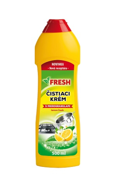 Čistiaci krém s MIKRO GRANULAMI CITRÓN 500ml FRESH