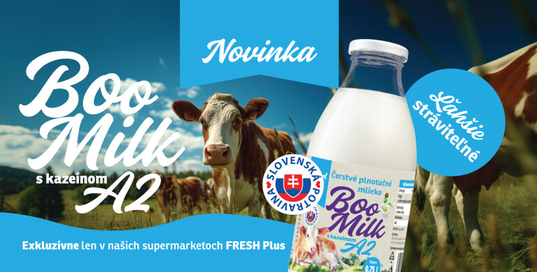 Ochutnajte mlieko, aké sa pilo kedysi - Boo Milk s kazeínom A2 image